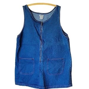 Extra-large Denim Mini-Dress